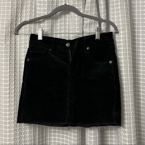 Brandy Melville corduroy Mini Skirt